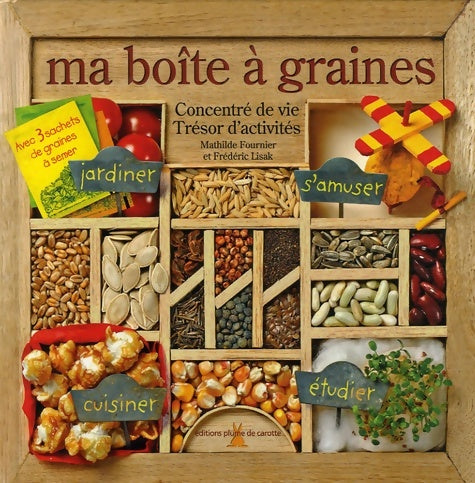 Livrenpoche : Ma boîte à graines - Frédéric Lisak - Livre