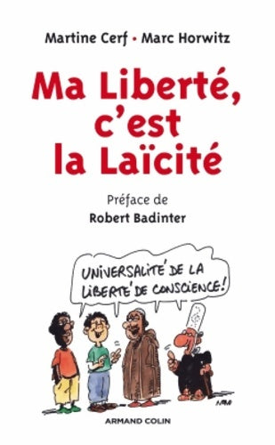 Livrenpoche : Ma liberté, c'est la laïcité - Martine Cerf - Livre