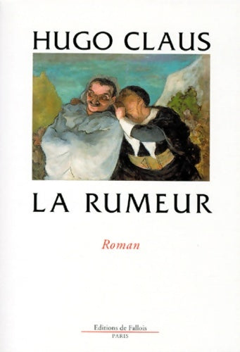 Livrenpoche : La rumeur - Hugo Claus - Livre