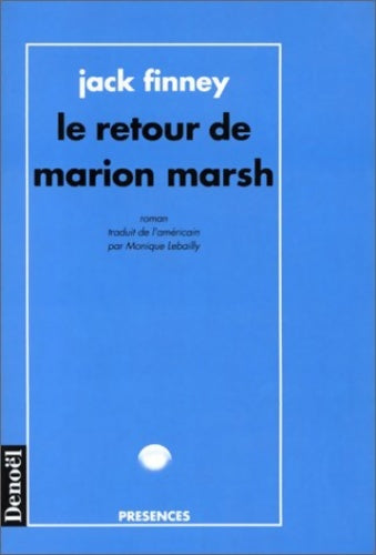 Livrenpoche : Le retour de Marion Marsh - Jack Finney - Livre