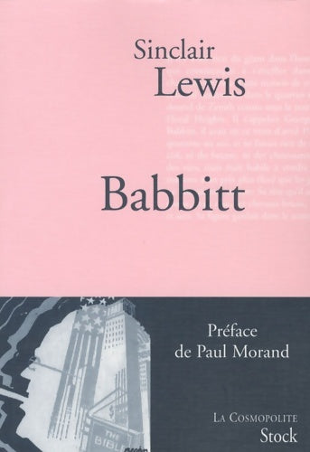 Livrenpoche : Babbitt - Sinclair Lewis - Livre