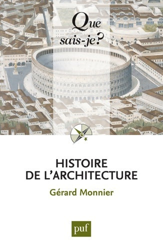 Livrenpoche : Histoire de l'architecture - Gérard Monnier - Livre