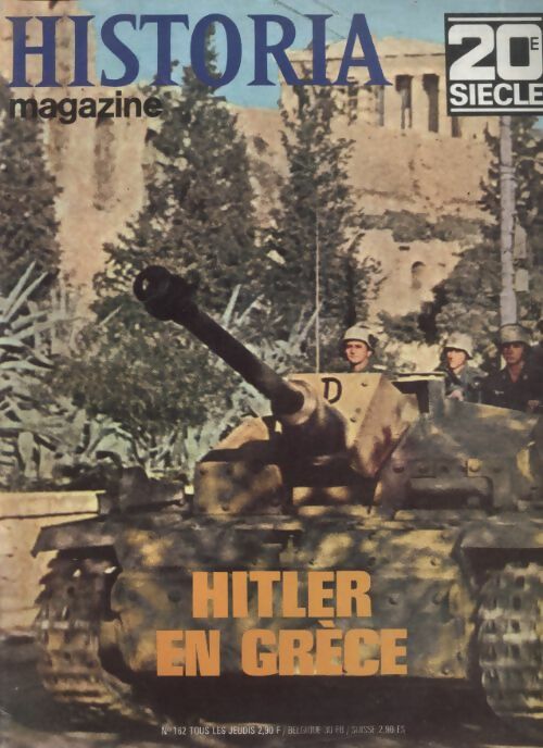 Livrenpoche : Historia 20e siècle n°162 : Hitler en Grèce - Collectif - Livre