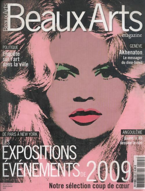 Livrenpoche : Beaux-Arts Magazine n°295 : Les expositions événements de 2009 - Collectif - Livre