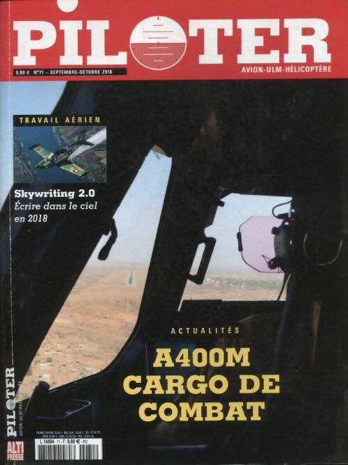Piloter n°71 : A400M cargo de combat - Collectif -  Piloter - Livre