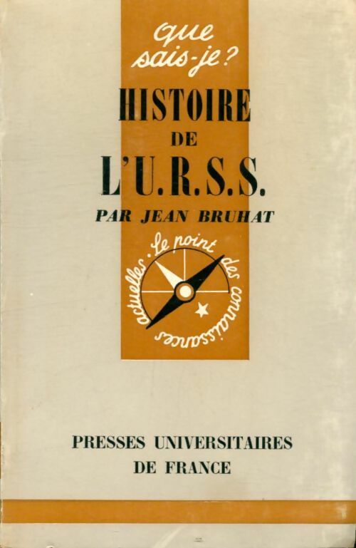 Livrenpoche : Histoire de l'URSS - Jean Bruhat - Livre
