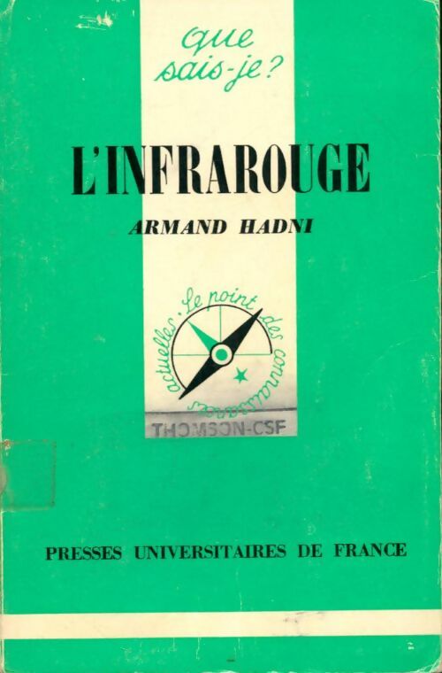 Livrenpoche : L'infrarouge - Armand Hadni - Livre