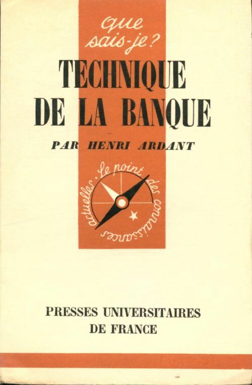 Livrenpoche : Technique de la banque - Henri Ardant - Livre