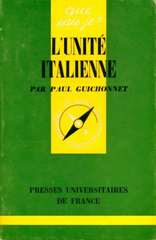 Livrenpoche : L'unité italienne - Paul Guichonnet - Livre
