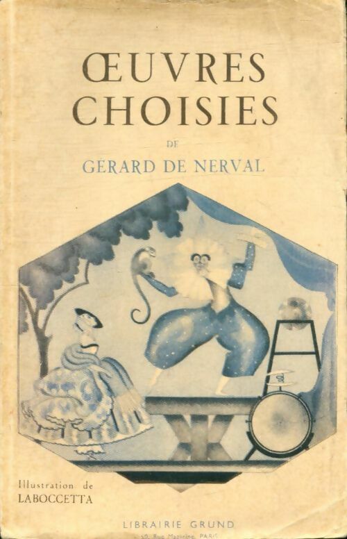 Livrenpoche : Oeuvres choisies - Gérard De Nerval - Livre