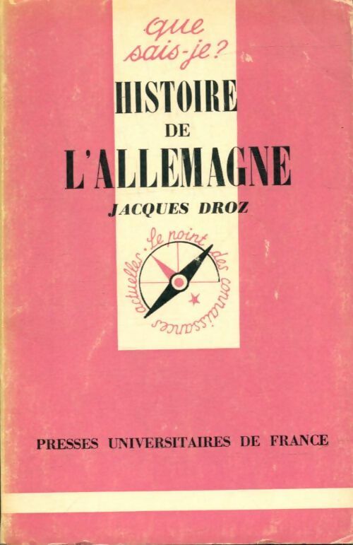 Livrenpoche : Histoire de l'Allemagne - Jacques Droz - Livre