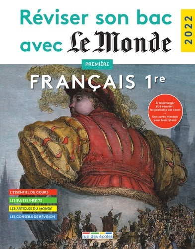 Réviser son bac avec le monde 2022 français 1re tronc commun - Collectif - Livre