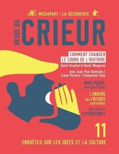 Livrenpoche : Revue du crieur n°11 - Mediap La Découverte - Livre