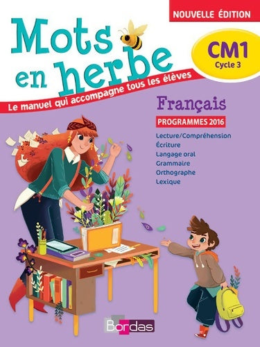 Livrenpoche : Mots en herbe CM1 - Danièle Adad - Livre