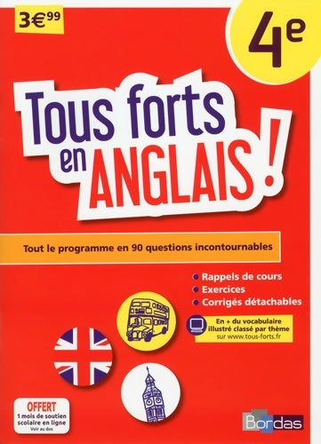 Livrenpoche : Tous forts en anglais 4e - Catherine Azoulay - Livre