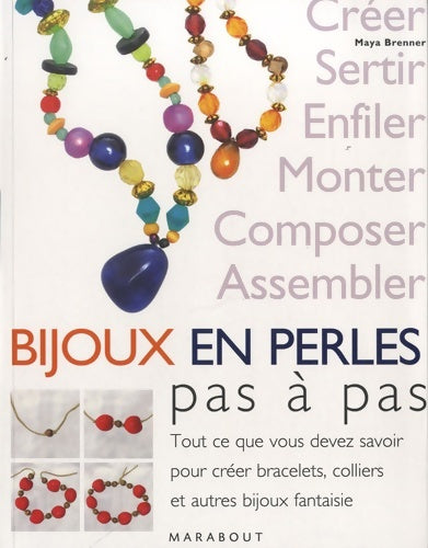 Livrenpoche : Faire ses bijoux en perles : Pas à pas - Maya Brenner - Livre