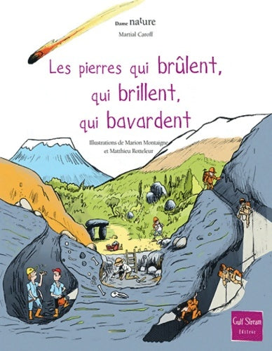Livrenpoche : Les pierres qui brûlent qui brillent qui bavardent - Martial Caroff - Livre