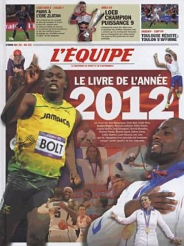 Le livre de l'année 2012 - Jean-Philippe Bouchard - Livre