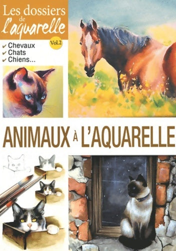 Livrenpoche : Animaux à l'aquarelle - Manuel Ornato - Livre