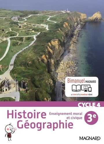 Livrenpoche : Histoire géographie enseignement moral et civique 3e cycle 4 - nouveau programme 2016 - Laurent Bonnet - Livre