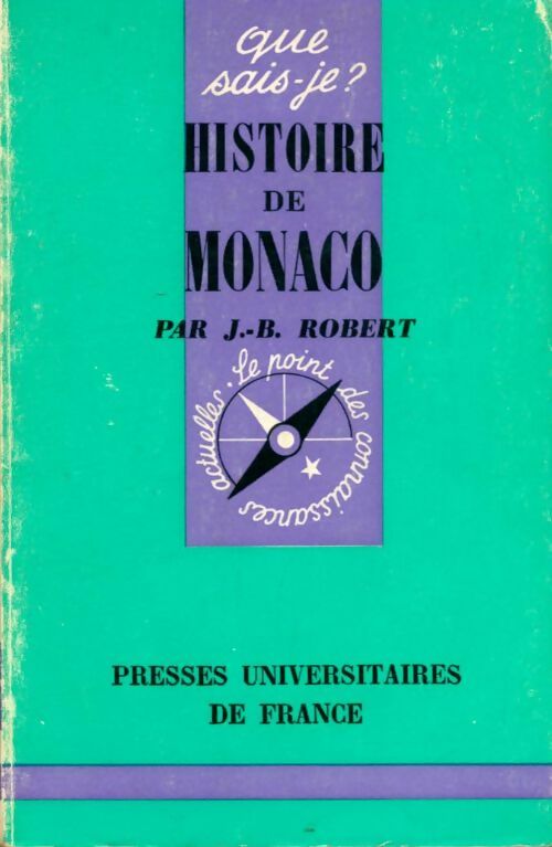 Livrenpoche : Histoire de Monaco - Jean-Baptiste Robert - Livre