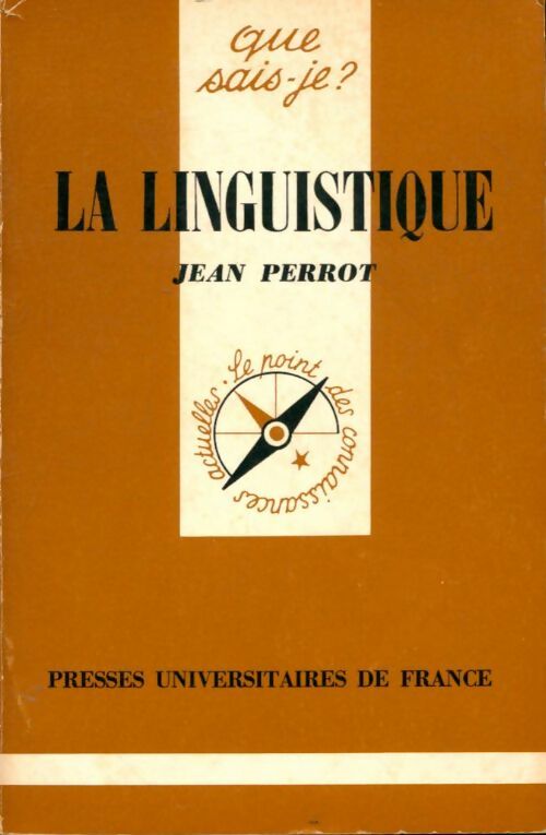 Livrenpoche : La linguistique - Jean Perrot - Livre