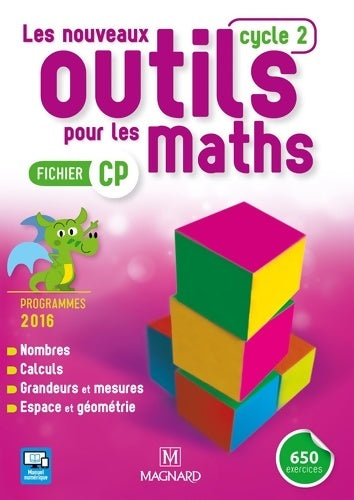 Livrenpoche : Les nouveaux outils pour les maths CP (2016) - fichier de l'élève - Natacha Besset - Livre