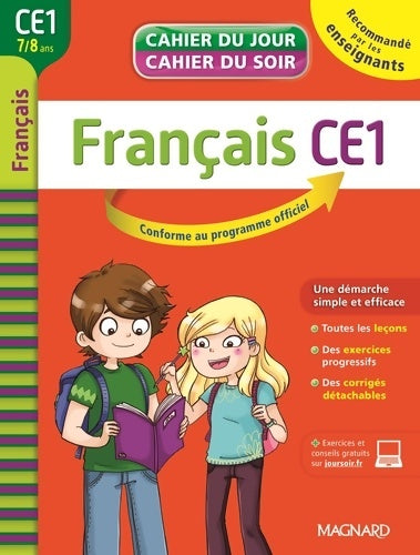 Livrenpoche : Cahier du jour/cahier du soir - français CE1 - Magnard - Livre