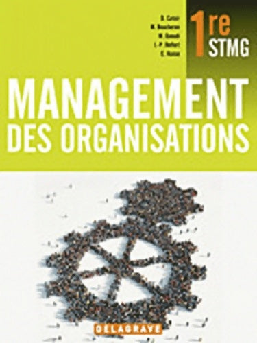 Livrenpoche : Management des organisations 1e STMG : Livre de l'élève - Delagrave - Livre