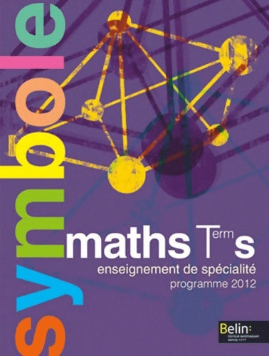 Livrenpoche : Maths - term s (spécialité) : Manuel élève - Collectif - Livre
