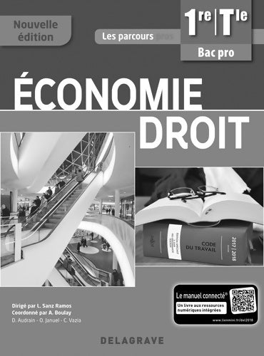 Livrenpoche : Économie droit 1re Terminale bac pro. Spécimen enseignant avec corrigés inclus - Dominique Audrain - Livre