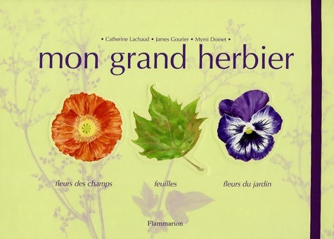 Livrenpoche : Mon grand herbier - James Gourier - Livre