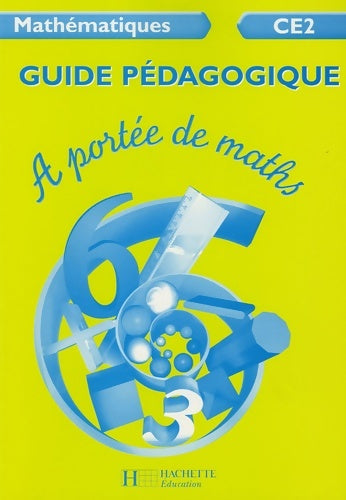 Livrenpoche : A portée de maths CE2 - guide pédagogique - Jean-Claude Lucas - Livre