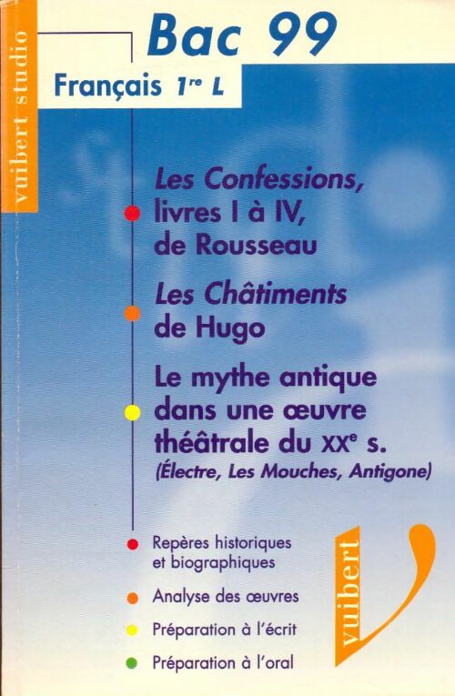 Livrenpoche : Studio 1999 français 1re série l - Brighelli - Livre