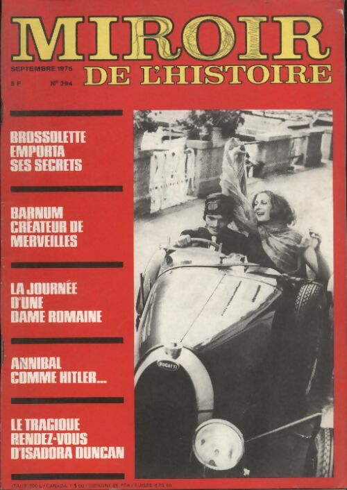 Livrenpoche : Miroir de l'Histoire n°294 : Brossolette emporta ses secrets - Collectif - Livre