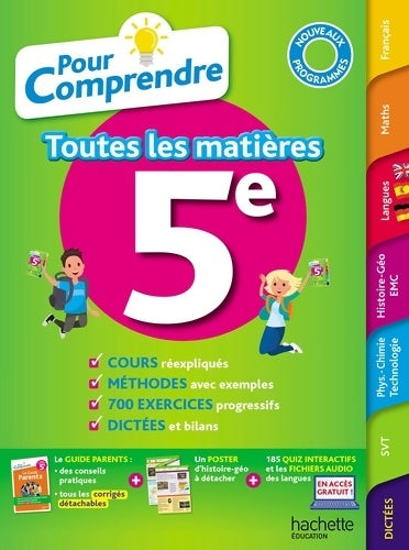 Livrenpoche : Pour comprendre toutes les matières 5e - Isabelle De Lisle - Livre