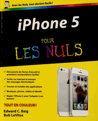 Livrenpoche : Iphone 5 pour les nuls - Edward C. Baig - Livre
