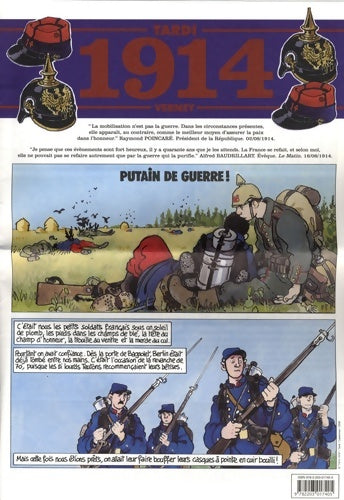 Livrenpoche : Journal de guerre (t. 1) ? 1914 - Tardi - Livre