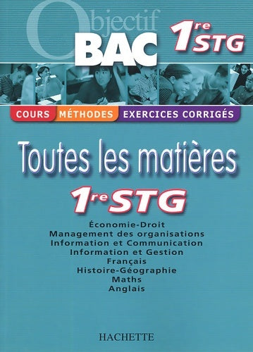 Livrenpoche : Objectif 1ere STG - livre élève - edition 2005 - Annie Sussel - Livre