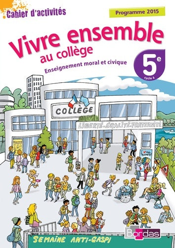 Livrenpoche : Vivre ensemble - enseignement moral et civique 5e - Franck Belis - Livre