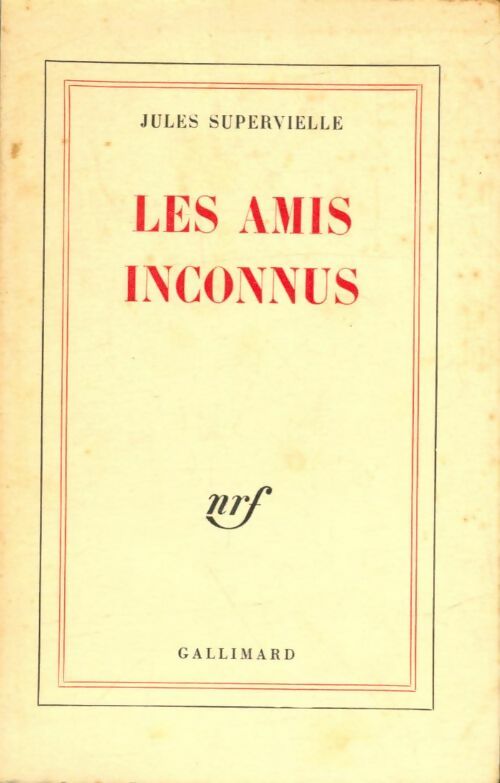 Livrenpoche : Les amis inconnus - Jules Supervielle - Livre