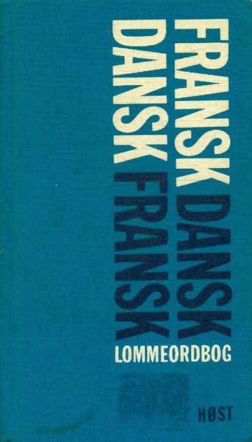 Livrenpoche : Fransk lommeordbog - Anders Geertsen - Livre
