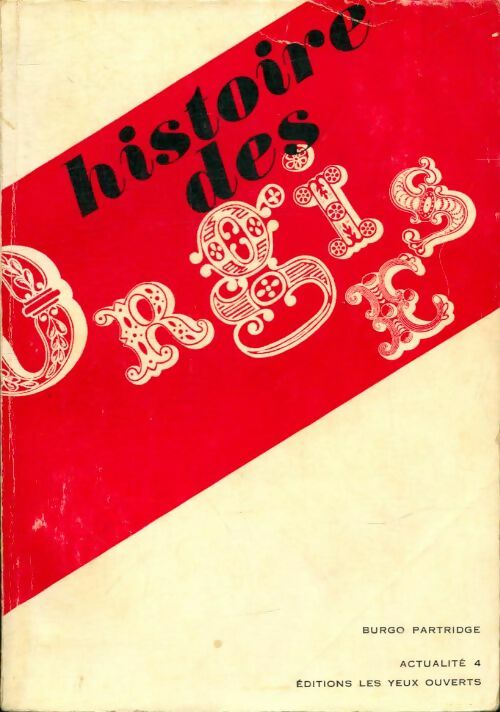 Livrenpoche : Histoire des orgies - Burgo Partridge - Livre