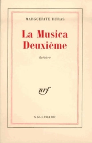 Livrenpoche : La musica deuxième - Marguerite Duras - Livre