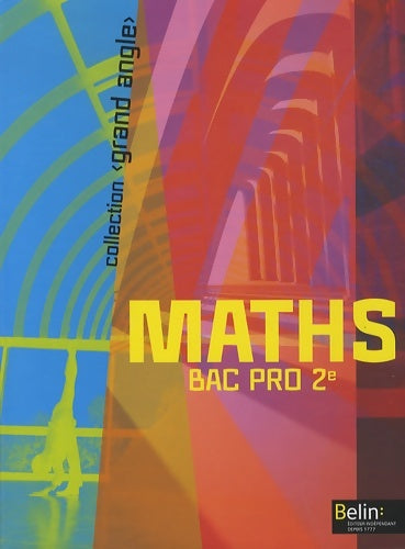 Livrenpoche : Maths Seconde bac pro. Manuel élève - Collectif - Livre