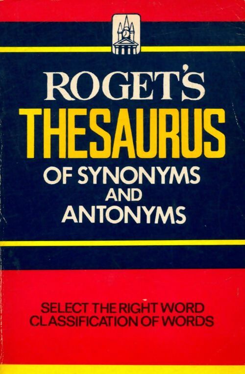 Livrenpoche : Roget's thesaurus of synonyms and antonyms - Collectif, Peter Roget - Livre