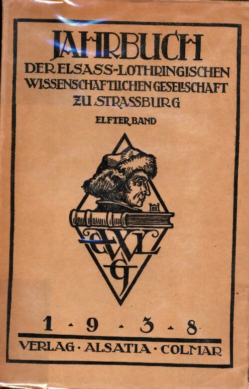 Livrenpoche : Jahrbuch der Elsass-Lothringishen - Lucien Braun - Livre