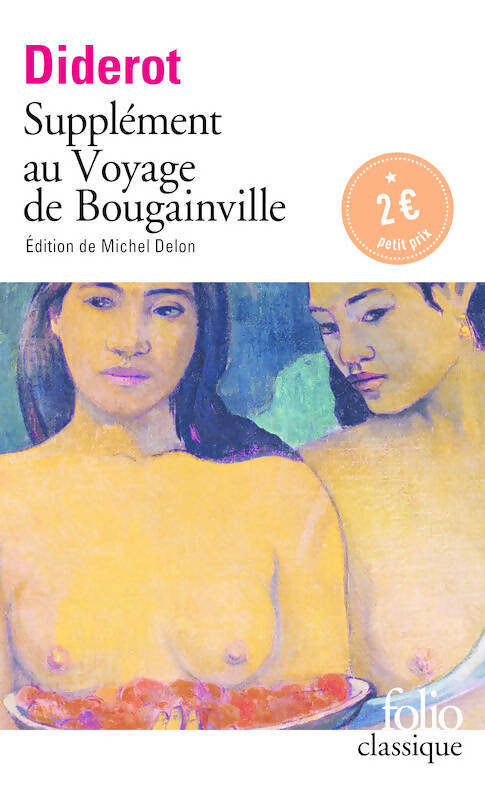 Livrenpoche : Supplément au voyage de Bougainville - Denis Diderot - Livre