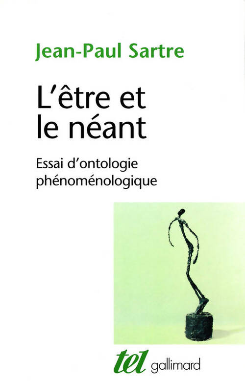 Livrenpoche : L'être et le néant - Jean-Paul Sartre - Livre