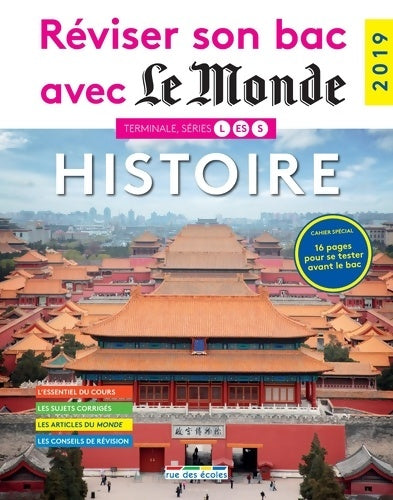 Livrenpoche : Réviser son bac avec le monde - histoire 2019 - Collectif - Livre